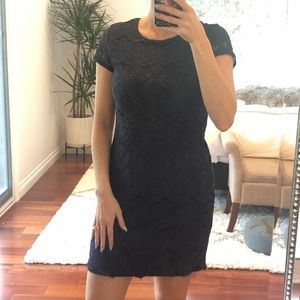 Navy Lace Dress